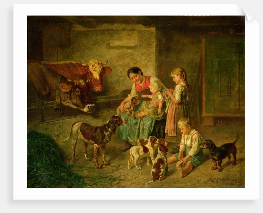 Contentment by Adolf Eberle