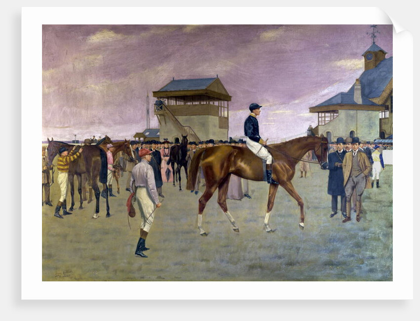 The Owner's Enclosure, Newmarket by Isaac Cullen