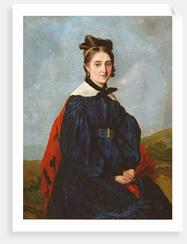 Alexina Ledoux, c.1840 by Jean Baptiste Camille Corot