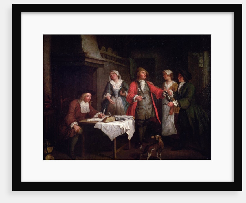 The Marriage Contract by Jan Josef the Elder Horemans