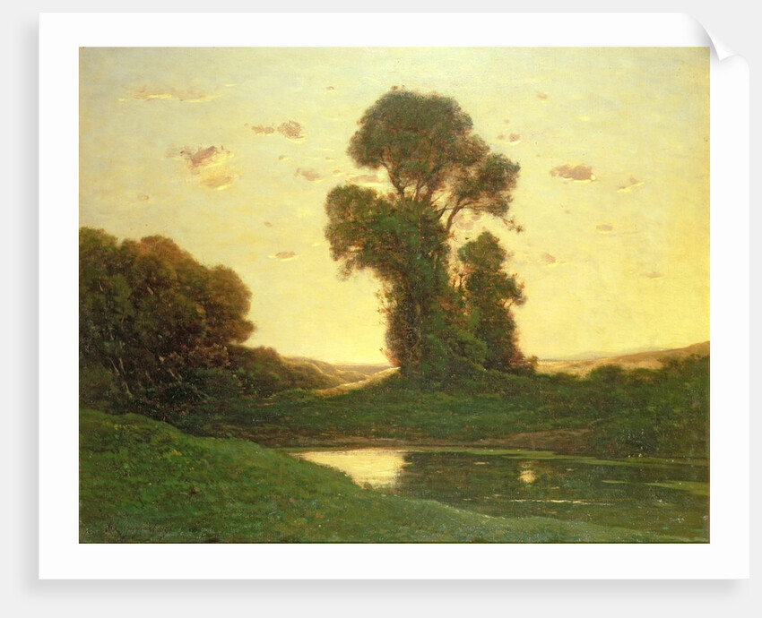 View in the Campagna by Henri-Joseph Harpignies