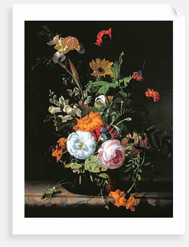 Still Life of Summer Flowers by Rachel Ruysch