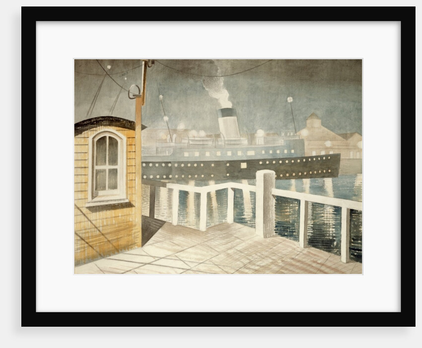 Channel Steamer by Eric Ravilious