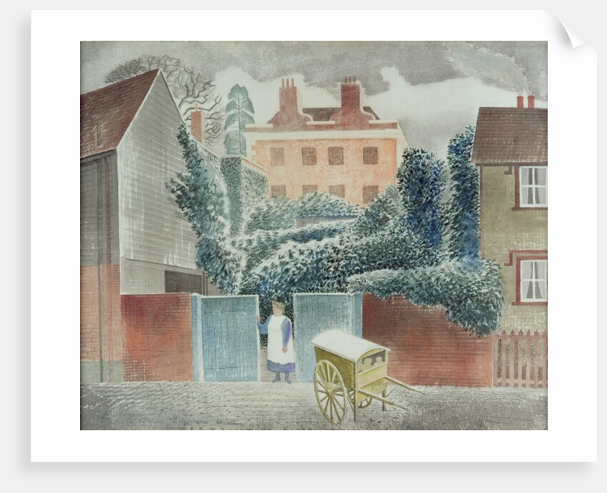 Baker's Cart by Eric Ravilious