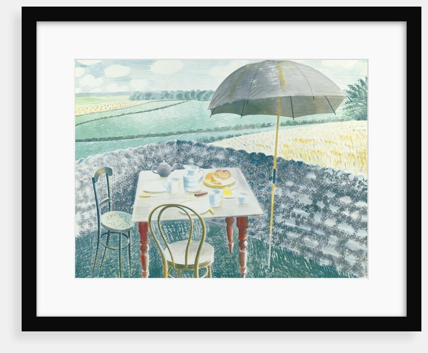 Tea at Furlongs by Eric Ravilious
