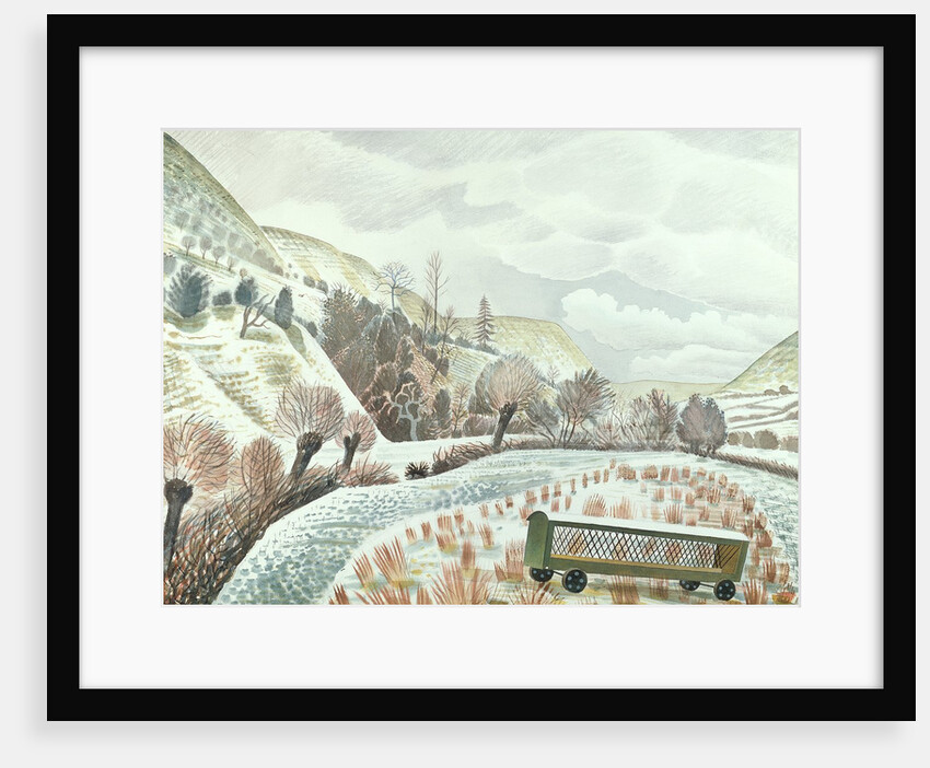 New Year Snow, 1935 by Eric Ravilious