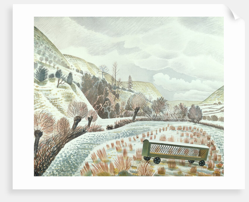 New Year Snow, 1935 by Eric Ravilious