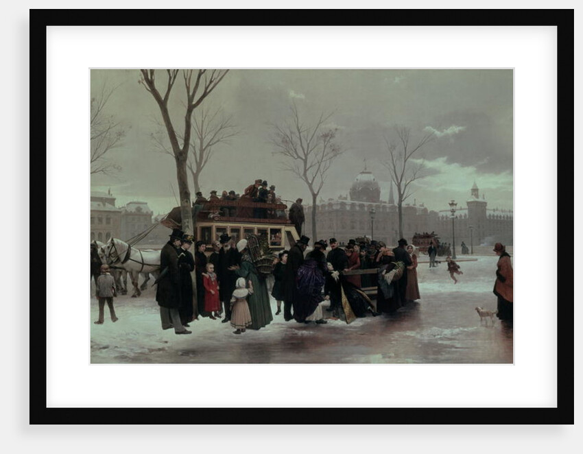 Paris Bus Accident by Alphonse Cornet
