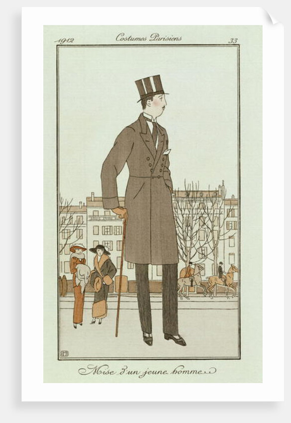 Mise d'un jeune homme, 1912, Journal by Bernard Boutet de Monvel