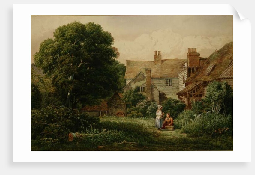 Old House at Hendon by Bernard Walter Evans