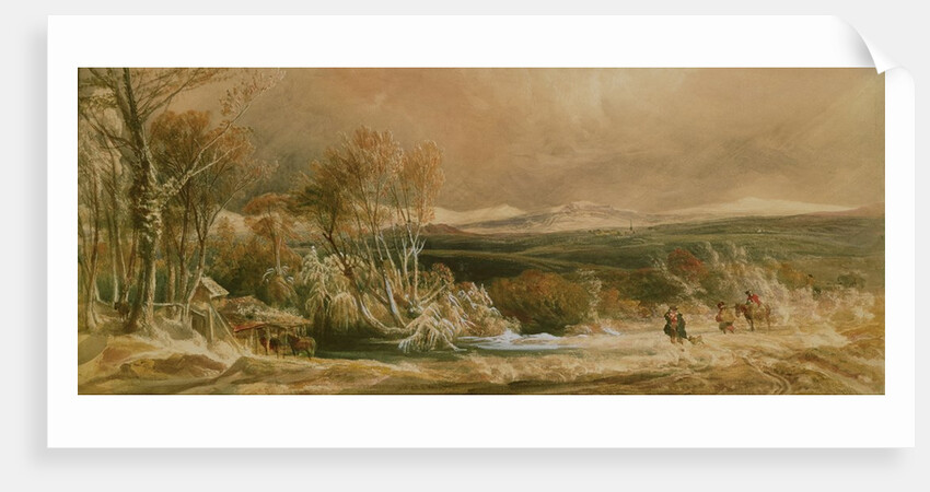 The Snow Drift by Peter de Wint