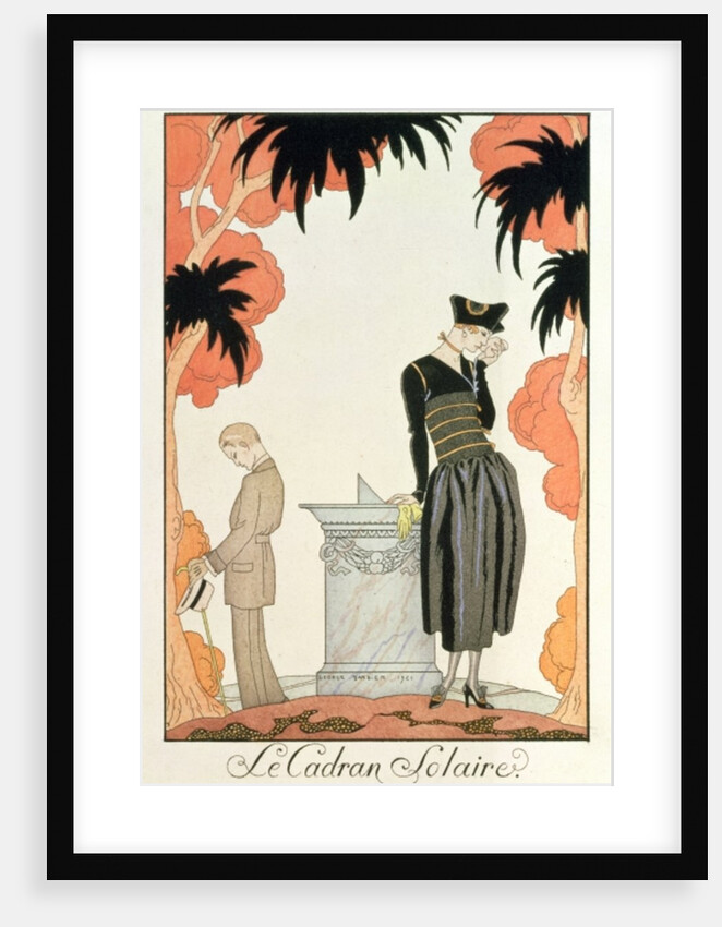 Falbalas et fanfreluches, Almanach des Modes, fashions for 1921 by Georges Barbier