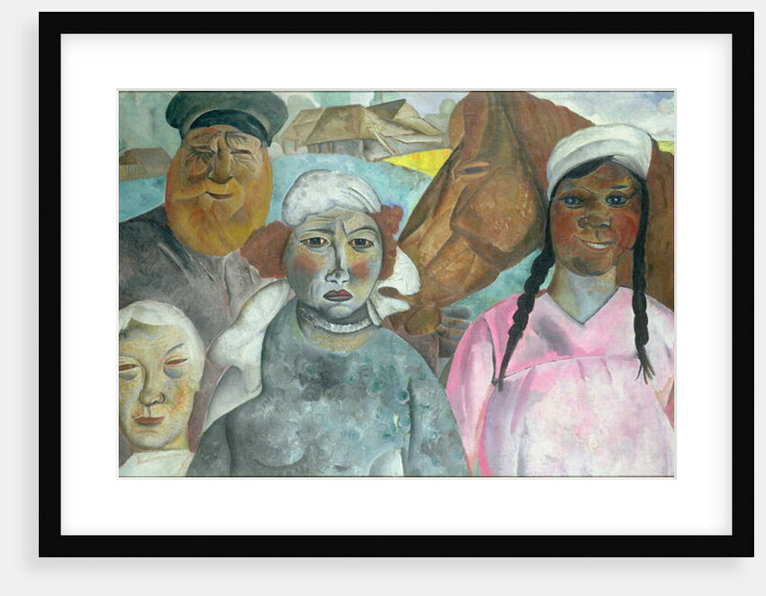 The Peasant Family, 1923 by Boris Dmitrievich Grigoriev