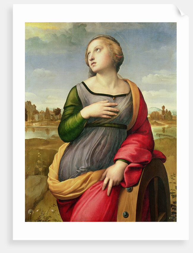St. Catherine of Alexandria, 1507-8 by Raphael