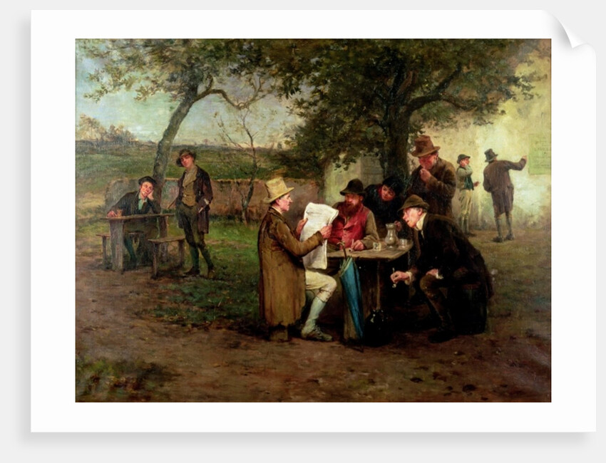 Reading the News; The Proclamation of the Land League by Howard Helmick