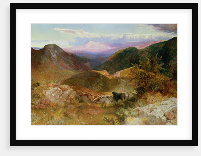 Glen Ogle, Scotland, 1860 by John Samuel Raven