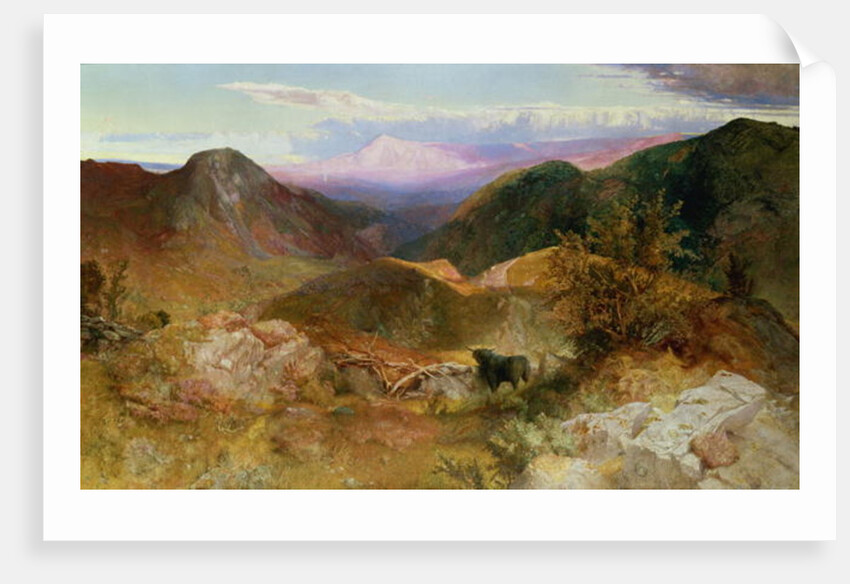 Glen Ogle, Scotland, 1860 by John Samuel Raven