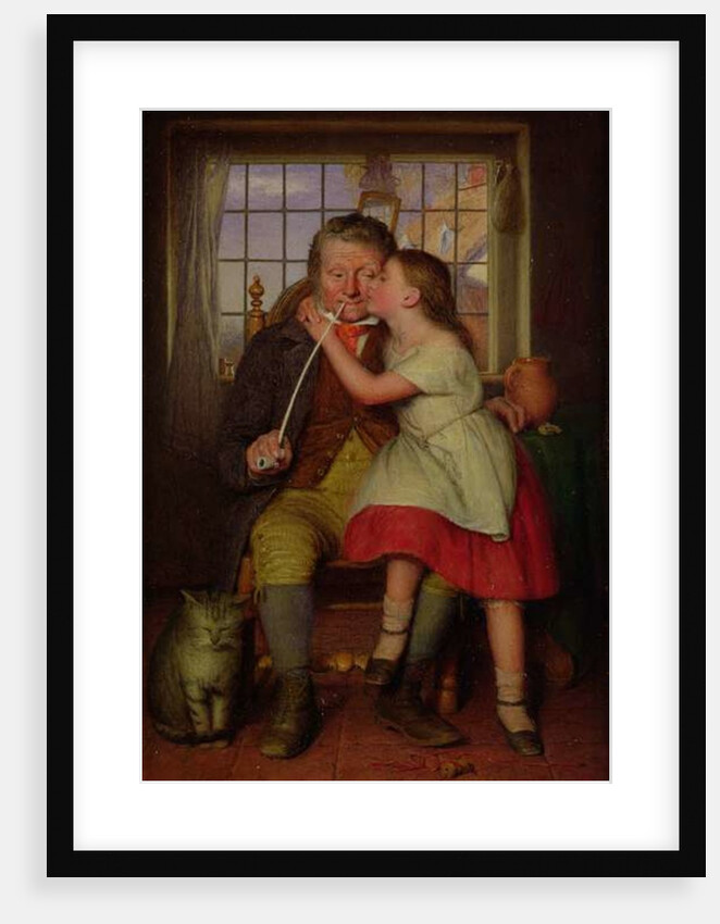 On Grandfather's Knee by Edward Thompson Davis