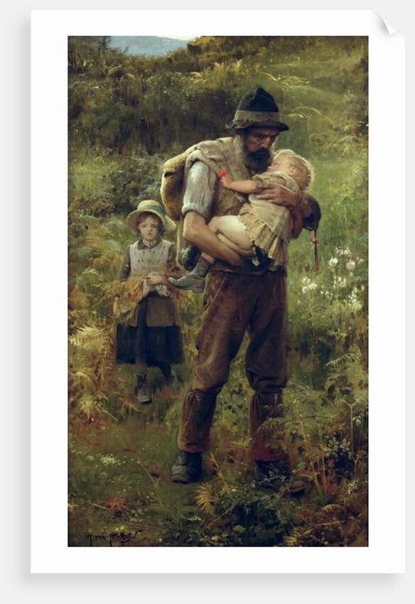 A Heavy Burden by Arthur Hacker