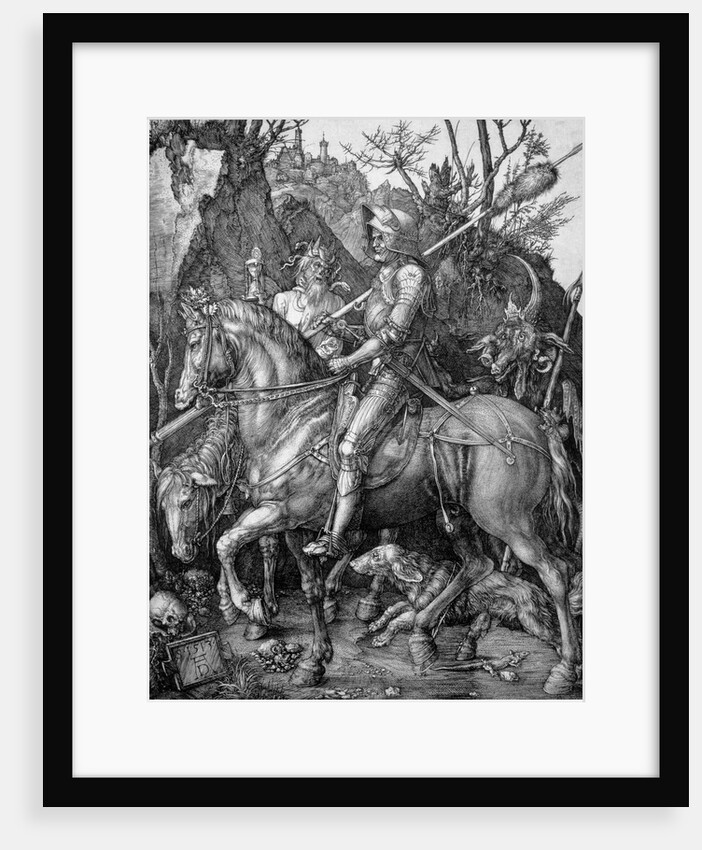 Knight, Death and the Devil, 1513 by Albrecht Dürer or Duerer