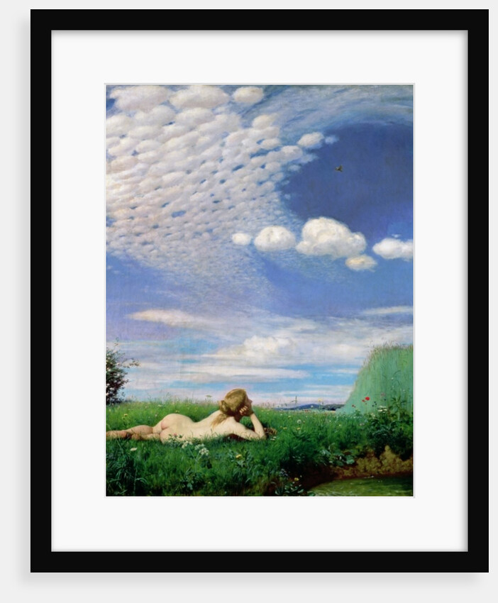 The Lark, 1882 by Pal Szinyei Merse