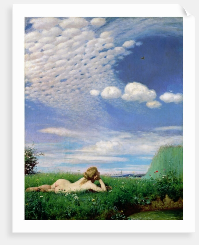 The Lark, 1882 by Pal Szinyei Merse