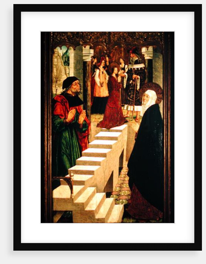 The Presentation of the Virgin Mary in the Temple, c.1500 by Master of Budapest
