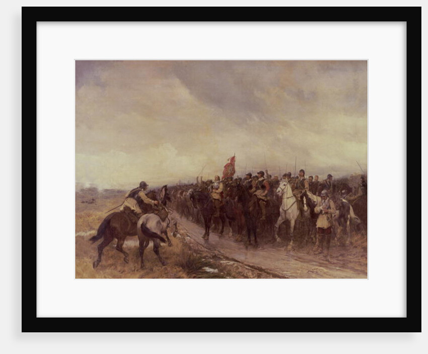 Cromwell at Dunbar, 1650 by Andrew Carrick Gow