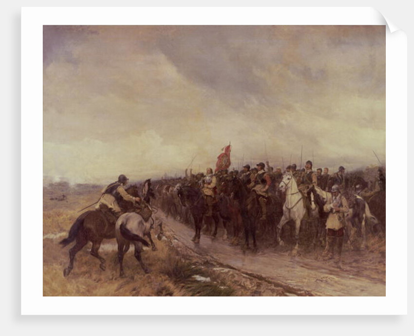 Cromwell at Dunbar, 1650 by Andrew Carrick Gow