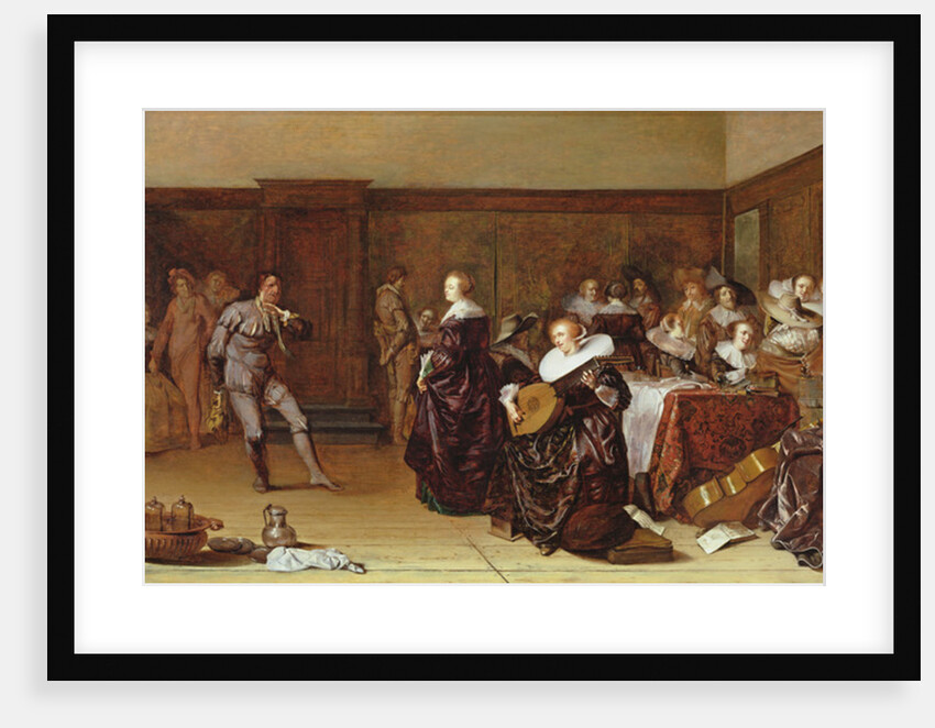 Dancing Party, 17th century by Pieter Codde