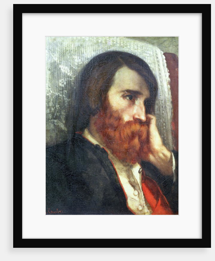 Portrait of Alfred Bruyas by Gustave Courbet