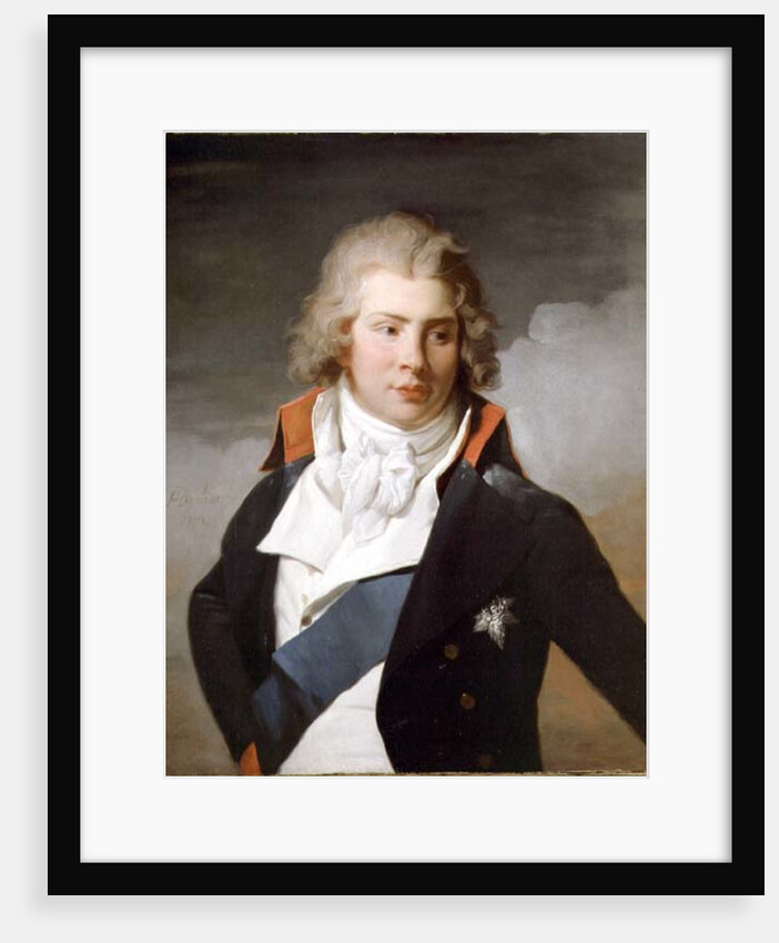 Portrait of Prince Augustus Frederick by Henri-Pierre Danloux