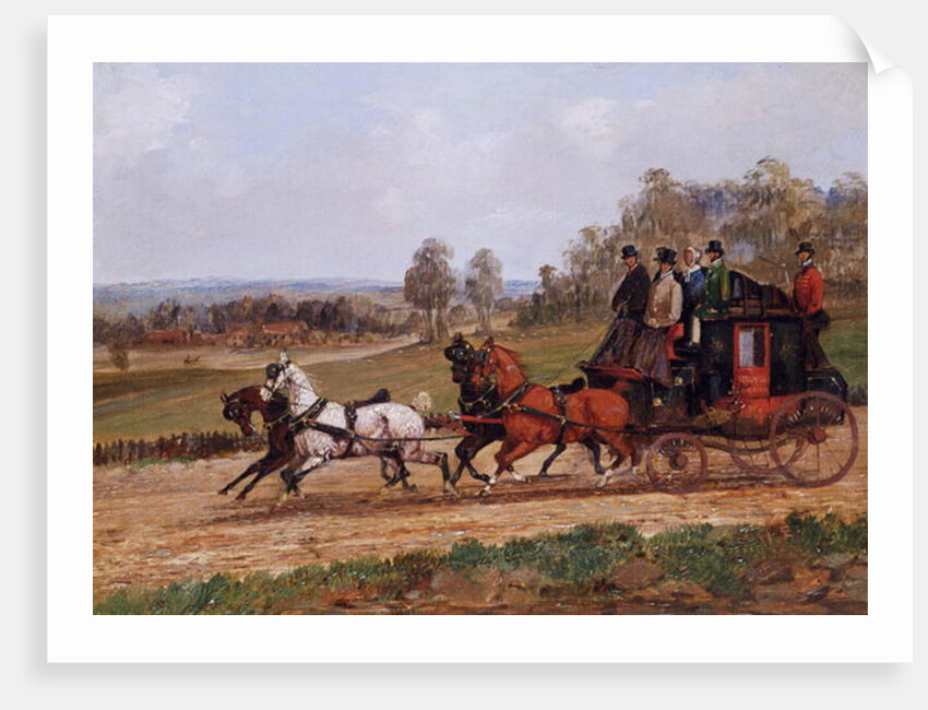 Coaching Scene by Henry Thomas Alken