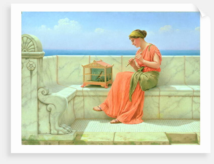 Sweet Sounds, 1918 by John William Godward