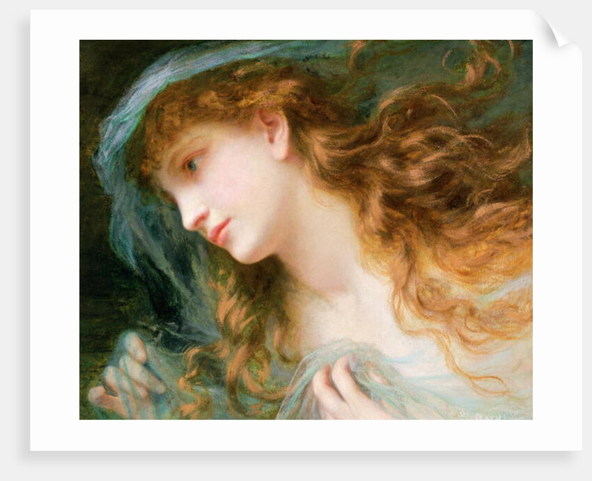 Head of a Nymph by Sophie Anderson