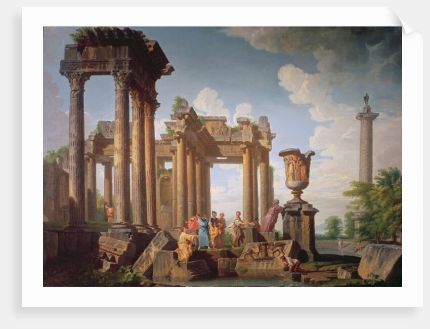 Classical Scene by Giovanni Paolo Pannini or Panini