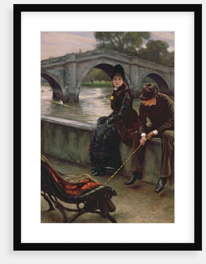 Richmond Bridge, c.1878 by James Jacques Joseph Tissot