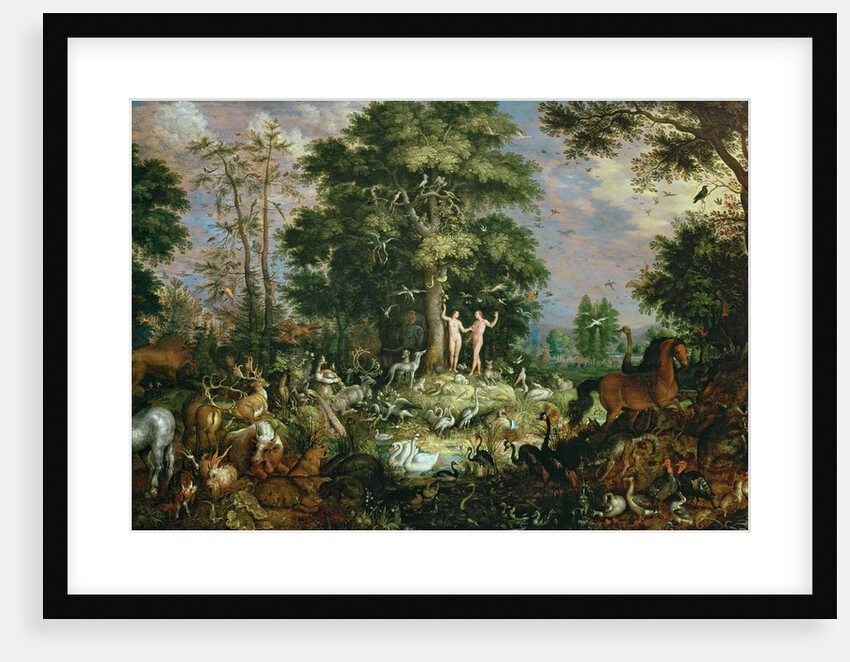 Garden of Eden by Roelandt Jacobsz. Savery