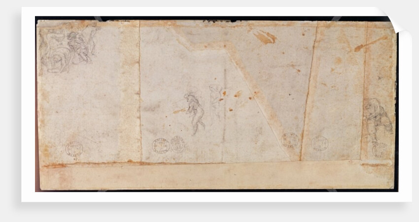 Study of Figures by Michelangelo Buonarroti