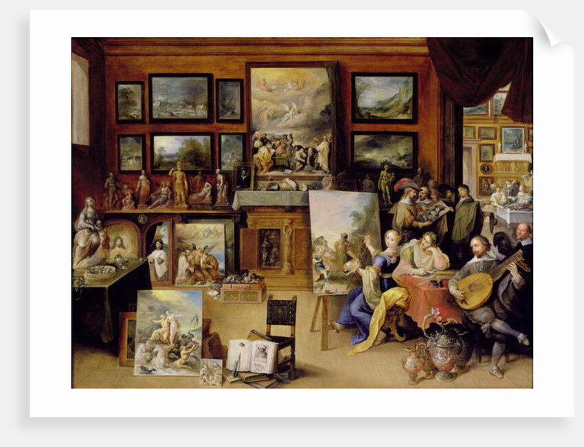 Pictura, Poesis and Musica in a Pronkkamer by Frans II the Younger Francken