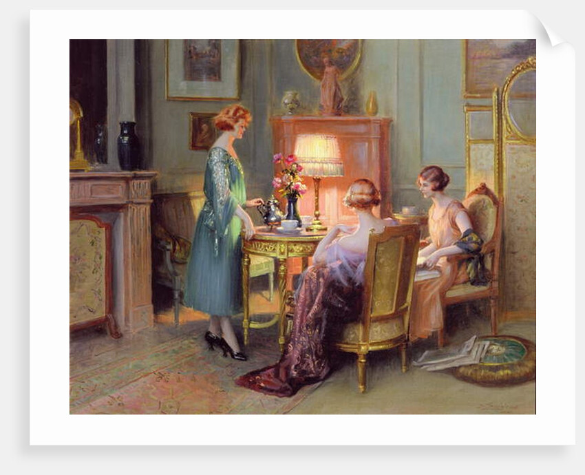 Tea by Lamplight by Delphin Enjolras