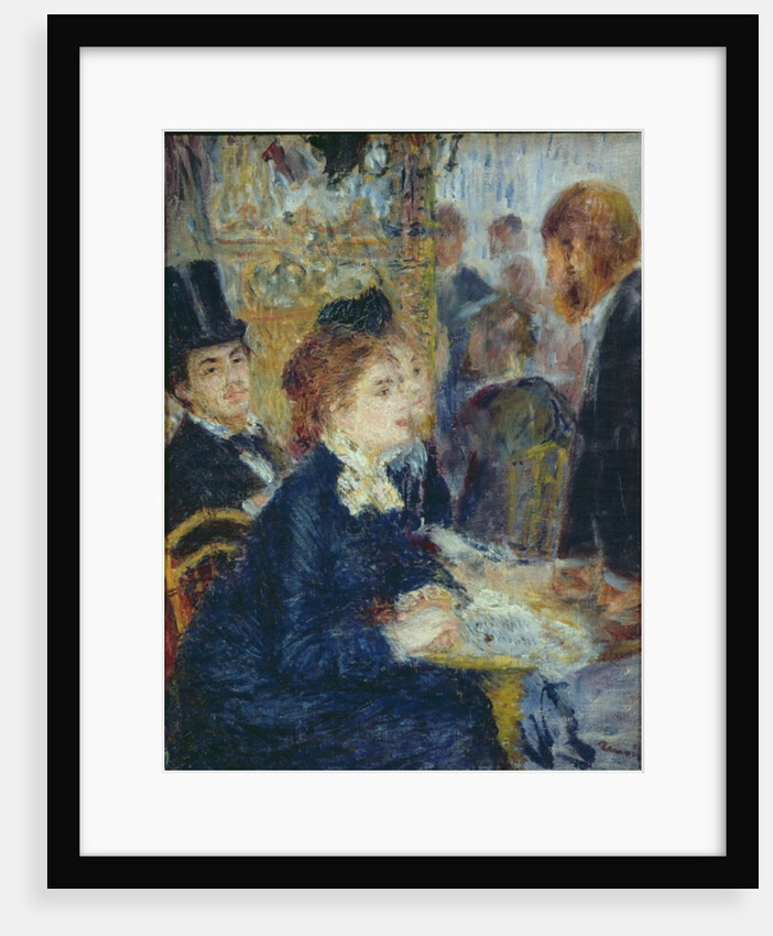 At the Cafe, c.1877 by Pierre Auguste Renoir