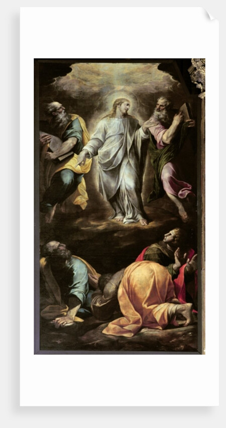 The Transfiguration of Christ from the organ, completed 1559-1602 by Italian School