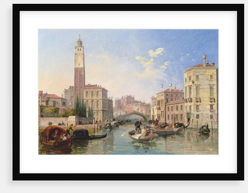 Grand Canal: San Geremia and the Entrance to the Canneregio by Edward Pritchett