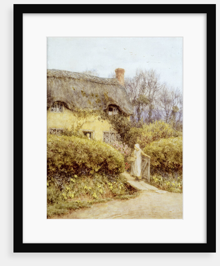 Cottage near Freshwater by Helen Allingham
