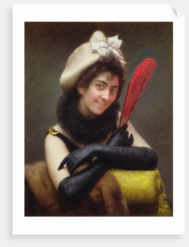 La Coquette by Alexandre-Jacques Chantron