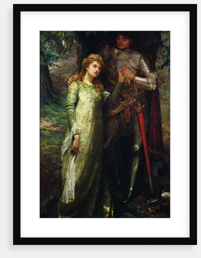 A knight and his lady by William G. Mackenzie