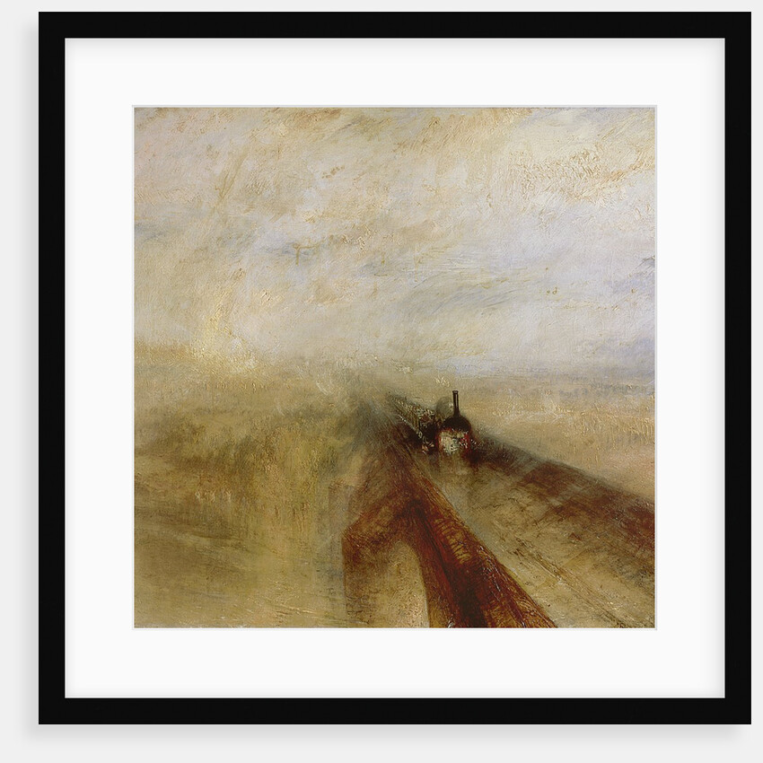 Rain Steam and Speed, The Great Western Railway, c.1840s by Joseph Mallord William Turner