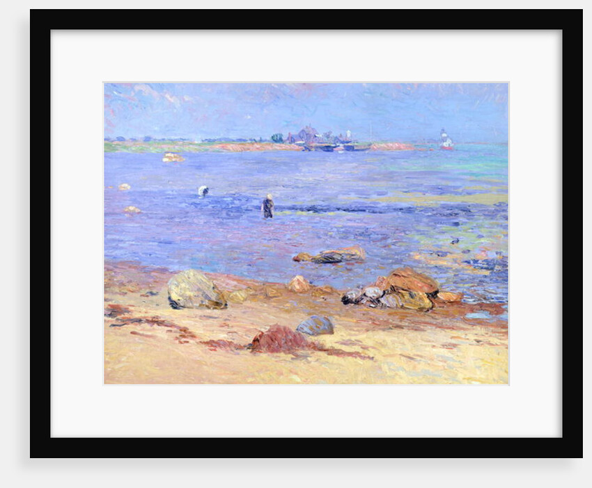 Treading Clams, Wickford by William James Glackens