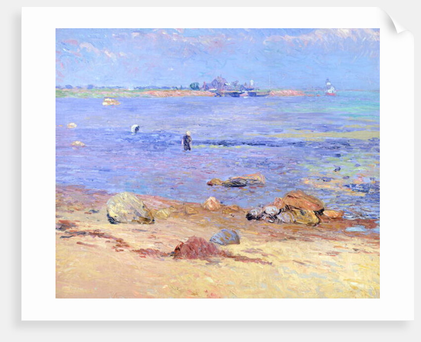 Treading Clams, Wickford by William James Glackens